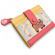 Alter Cute Puppy Wallet for Women & Girls (Green and White) | Cute PU Wallet with 8 Card Slots, Coin Pocket & Snap Closure|B0HBNFFZ19 thumbnail