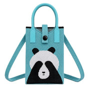 Alter Knitted Mobile Sling Bag for Women, Phone Sling Bag, Gift for Girls | Cute knitted mobile sling bag for women, gift for girls. Compact phone sling bag, crossbody strap, holds phone & wallet.|B0HC374KGP thumbnail