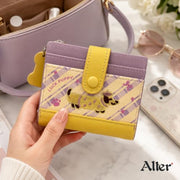 Alter Cute Puppy Wallet for Women & Girls (Green and White) | Cute PU Wallet with 8 Card Slots, Coin Pocket & Snap Closure|B0HBNFFZ19 thumbnail