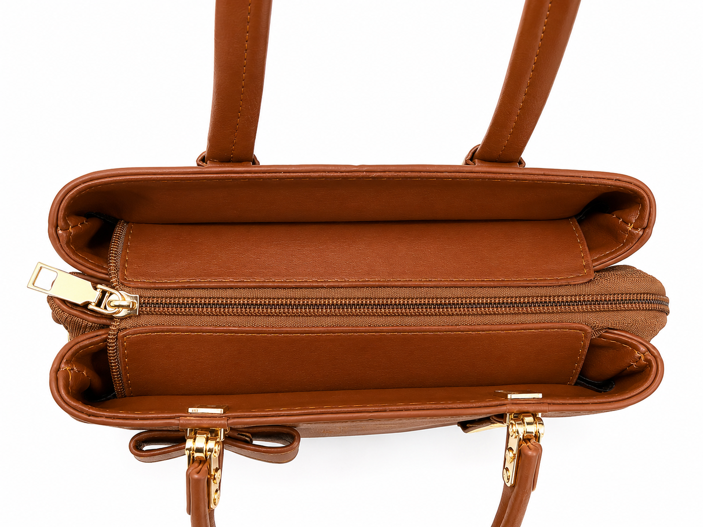 ALTER Textured Handbag with Statement Bow by Alter