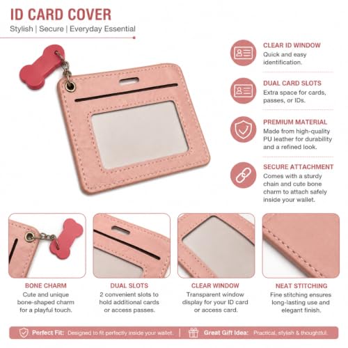 Alter PU Leather Passport Wallet with Removable ID Card Cover, Blue | Dog Emboss Detail, Multiple Card Slots, Snap Closure, Cash Pocket, Travel-Friendly|B0HBL19DSP by Alter