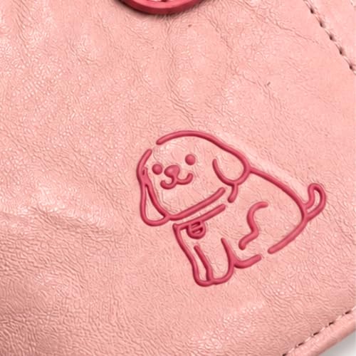 Alter PU Leather Passport Wallet with Removable ID Card Cover, Blue | Dog Emboss Detail, Multiple Card Slots, Snap Closure, Cash Pocket, Travel-Friendly|B0HBL19DSP by Alter