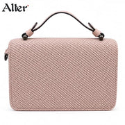 Alter Compact Crossbody Sling Bag for Women, Blush Pink | Textured Woven Flap, Detachable Sling Strap, Secure Zip Compartment, Structured Top Handle, Smooth Inner Lining|B0HBN8YSDL thumbnail