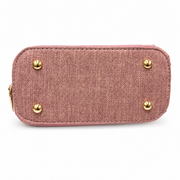 Dusty Rose Quilted Handbag thumbnail