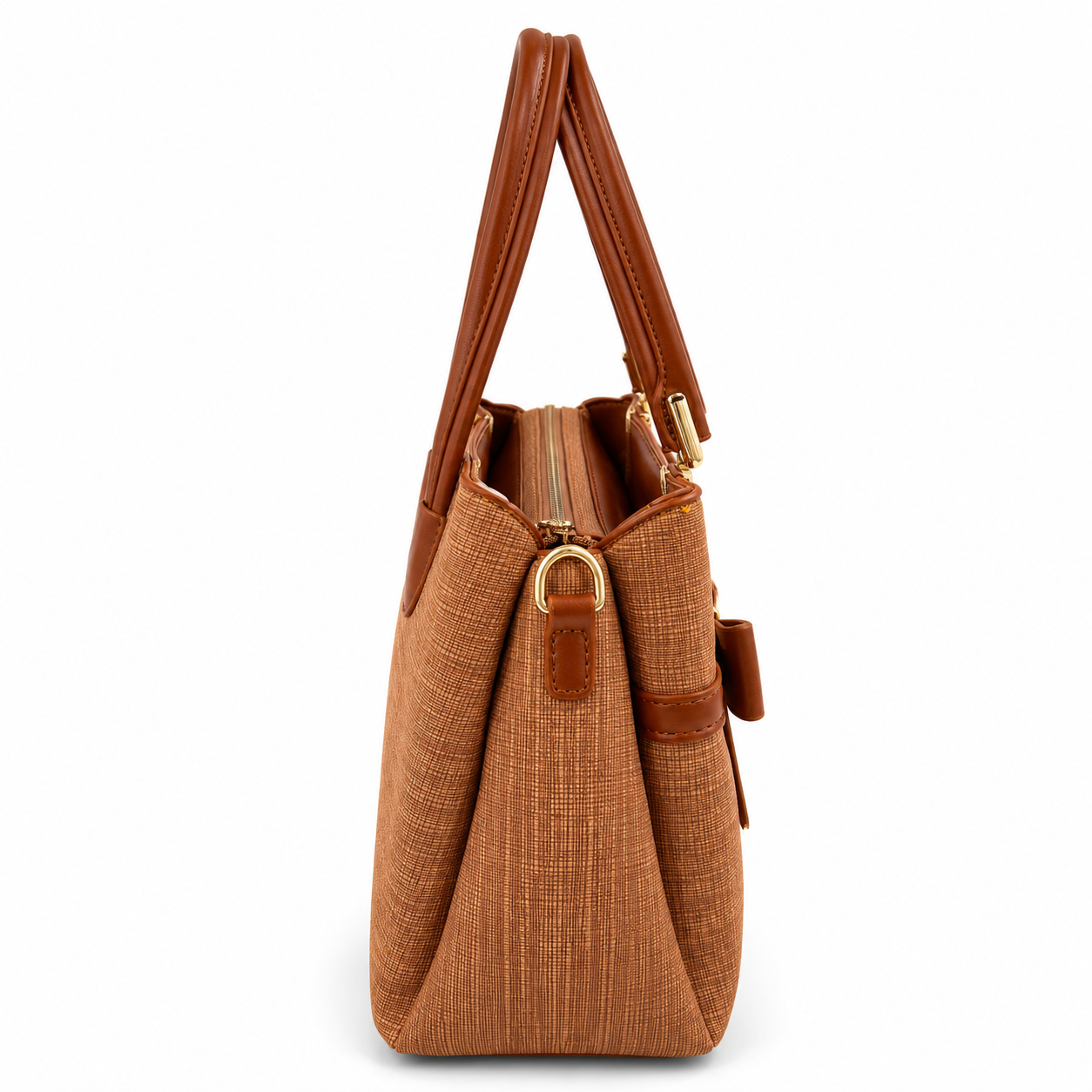 ALTER Textured Handbag with Statement Bow by Alter