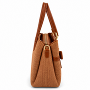 ALTER Textured Handbag with Statement Bow thumbnail