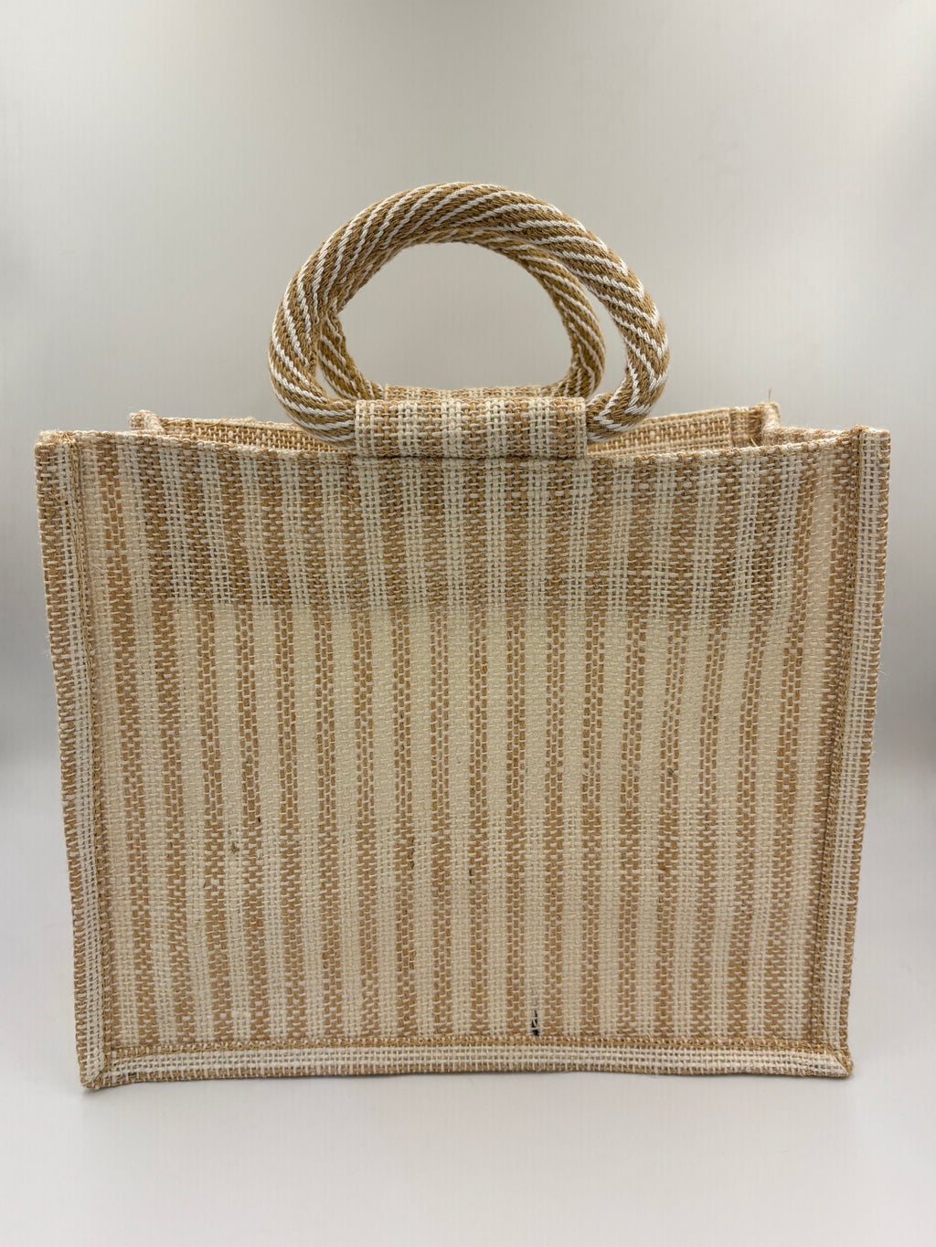 The Royal Lace Jute Hamper with Window – Luxury Trousseau Tote