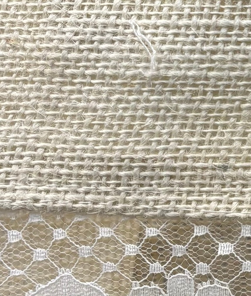 Premium Jute Hamper Bag with Lace & Window – Eco-Friendly Return Gift & Lunch Tote by Alter