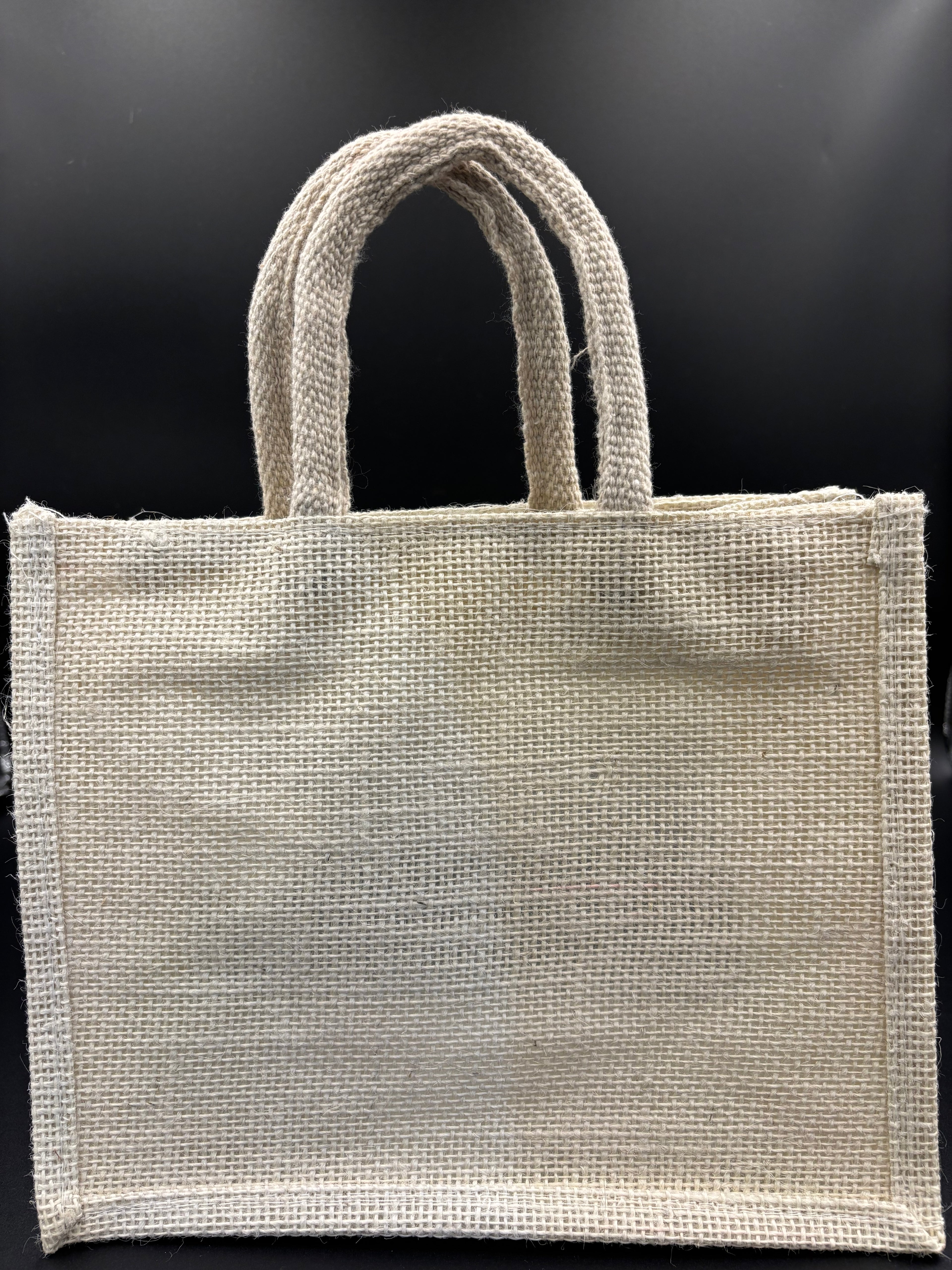 Premium Jute Hamper Bag with Lace & Window – Eco-Friendly Return Gift & Lunch Tote by Alter