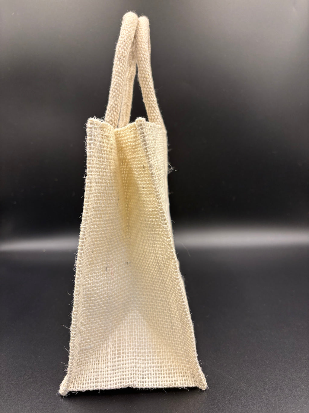 Premium Jute Hamper Bag with Lace & Window – Eco-Friendly Return Gift & Lunch Tote by Alter