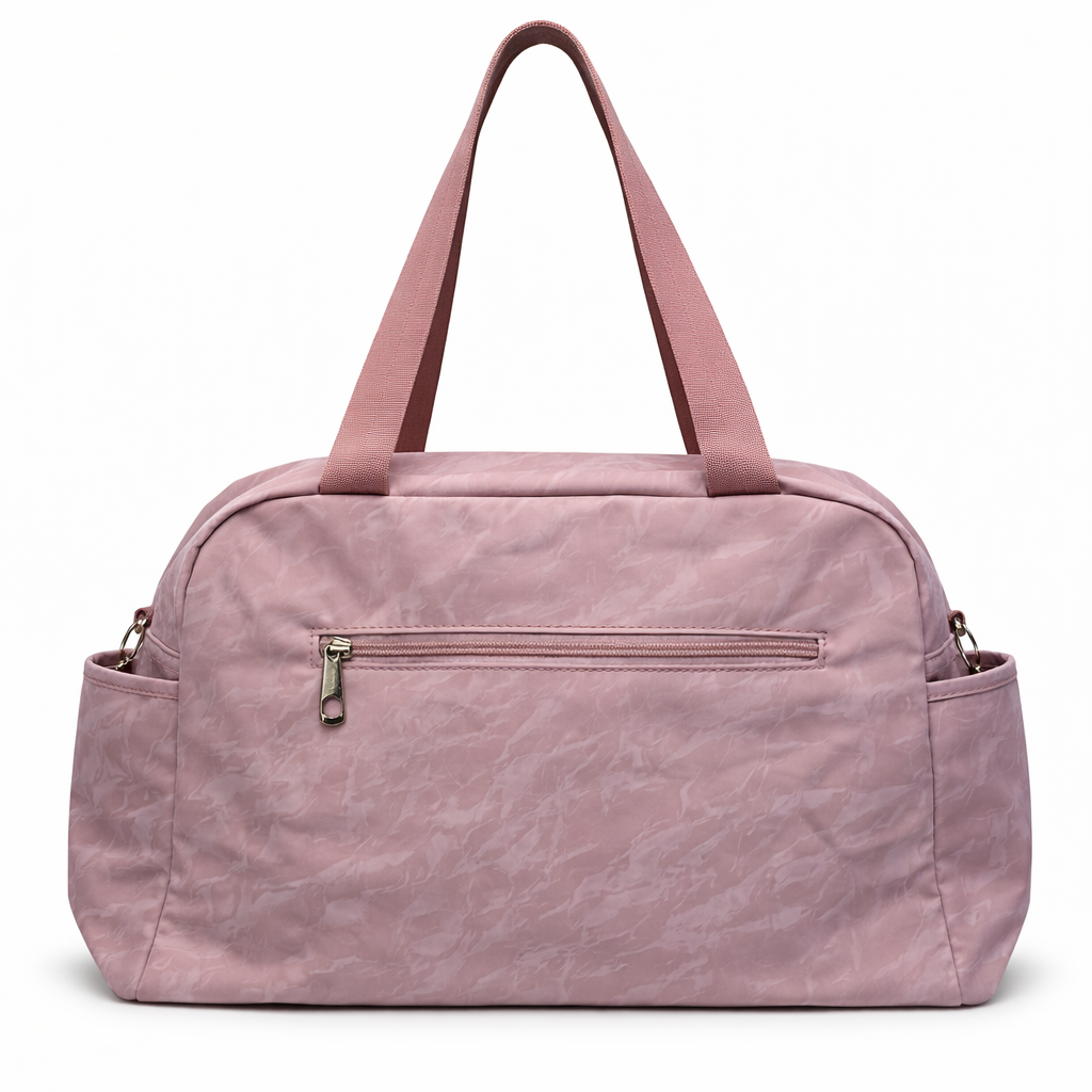 Premium Travel Duffel Bag for Women | Lightweight Weekend & Gym Carry Bag with Front Zip Pocket