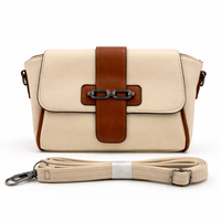 Women’s Structured Cross-Body Sling Bag with Detachable Strap