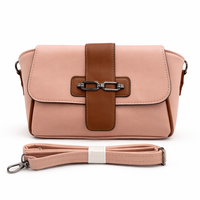 Women’s Structured Cross-Body Sling Bag with Detachable Strap