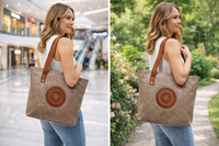 Mandala Art Tote Bag – Premium Everyday Shoulder Bag