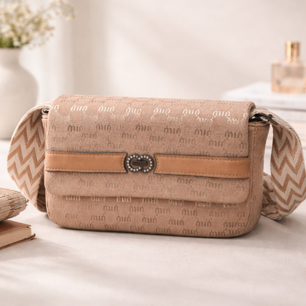 Luxury Everyday Sling Bag with Textured Finish